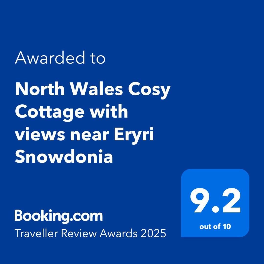 North Wales Cosy Cottage With Views Near Eryri Snowdonia Nantlle Exterior photo